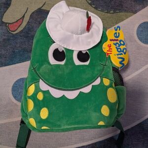 Green Dinosaur Backpack
